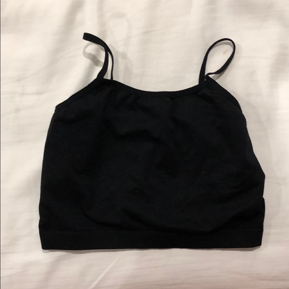 Black crop top - Picture 1 of 1